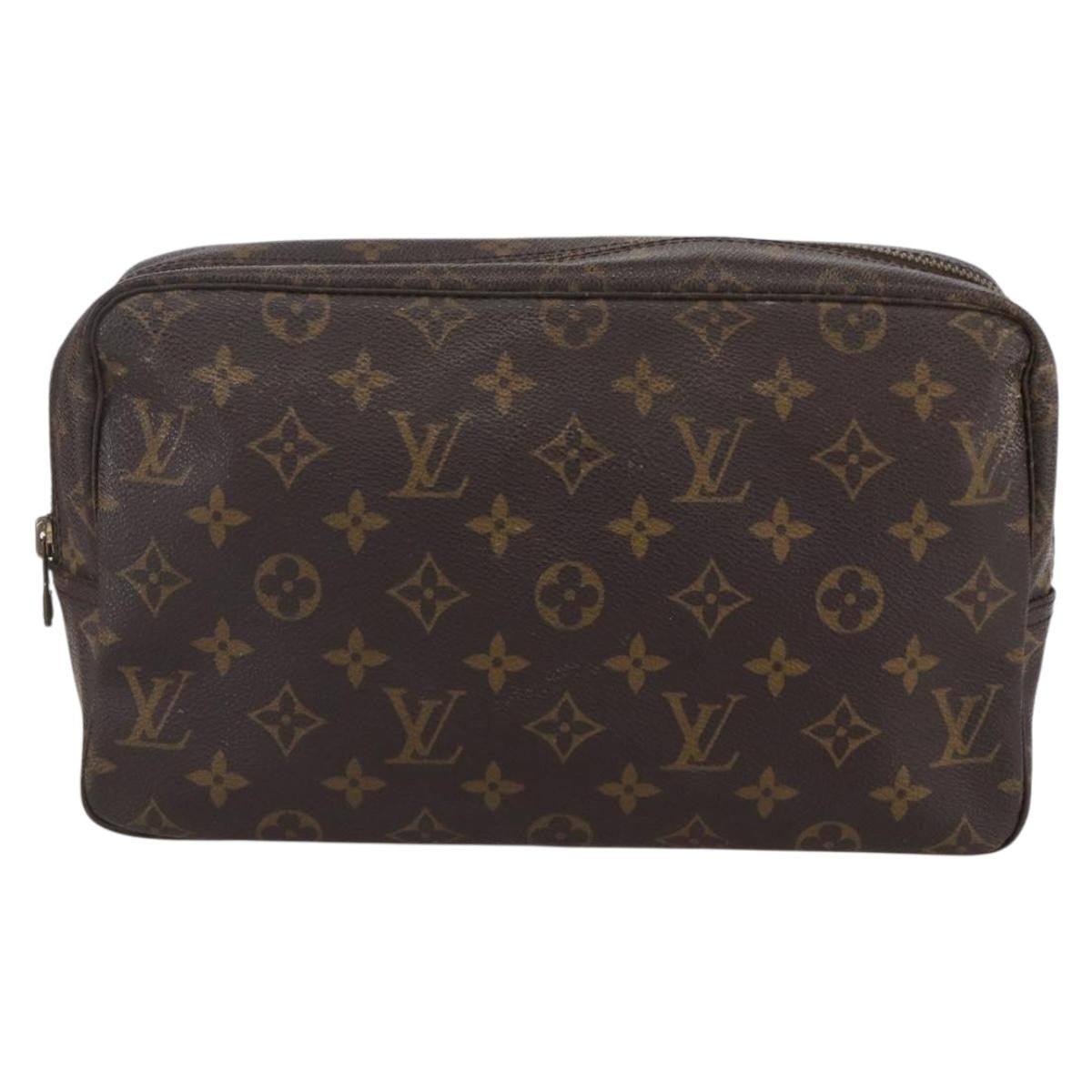 Louis Vuitton Trousse Toilette Monogram Canvas Brown Canvas Clutche & Pouche Bag
