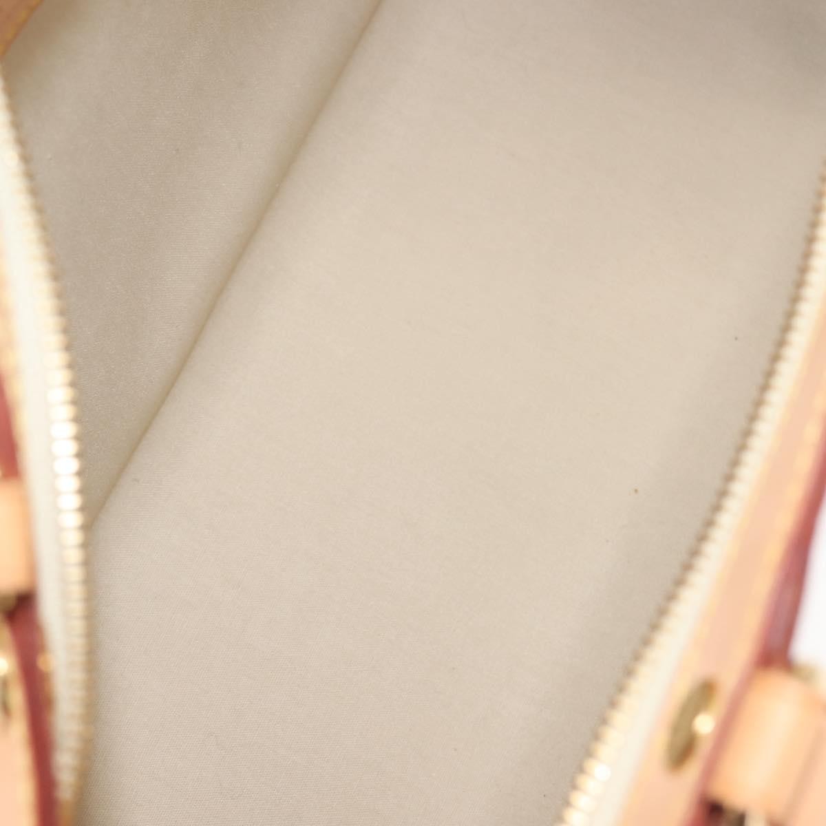 Louis Vuitton Brea Handbag Monogram Vernis Beige Patent_Leather Bag