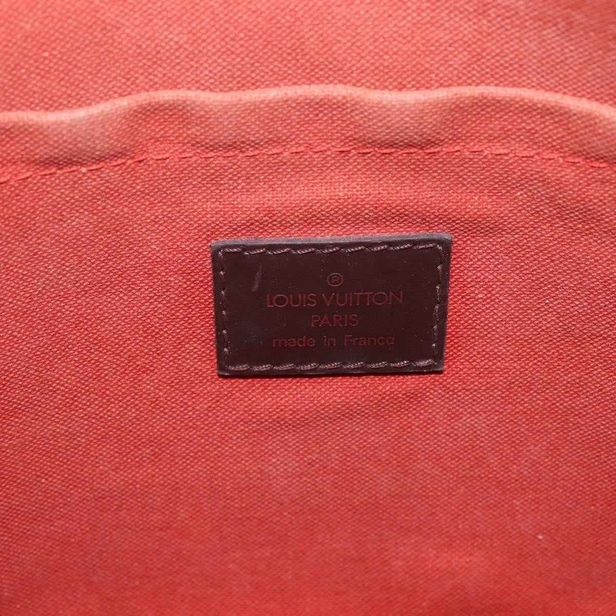 Louis Vuitton Illovo Handbag Damier Brown Canvas Shoulder Bag