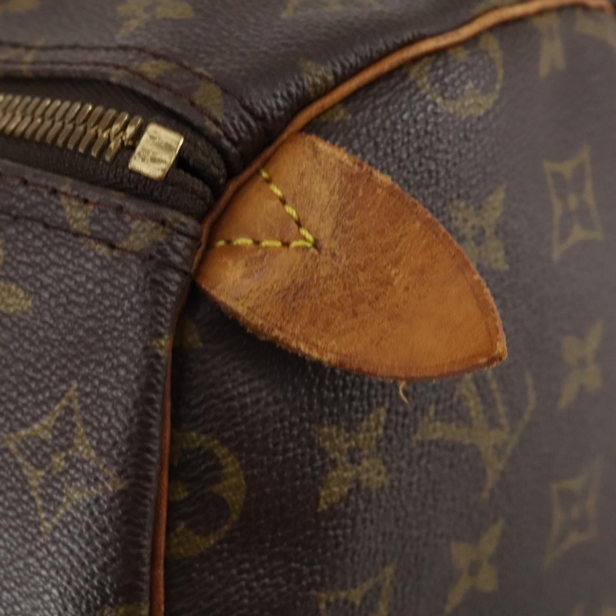 Louis Vuitton Keepall Bag Monogram Canvas Brown Canvas Travel Bag