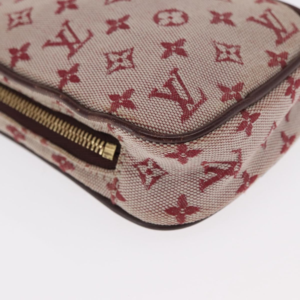 Louis Vuitton Camera Bag Mini Lin Red Canvas Clutche & Pouche Bag