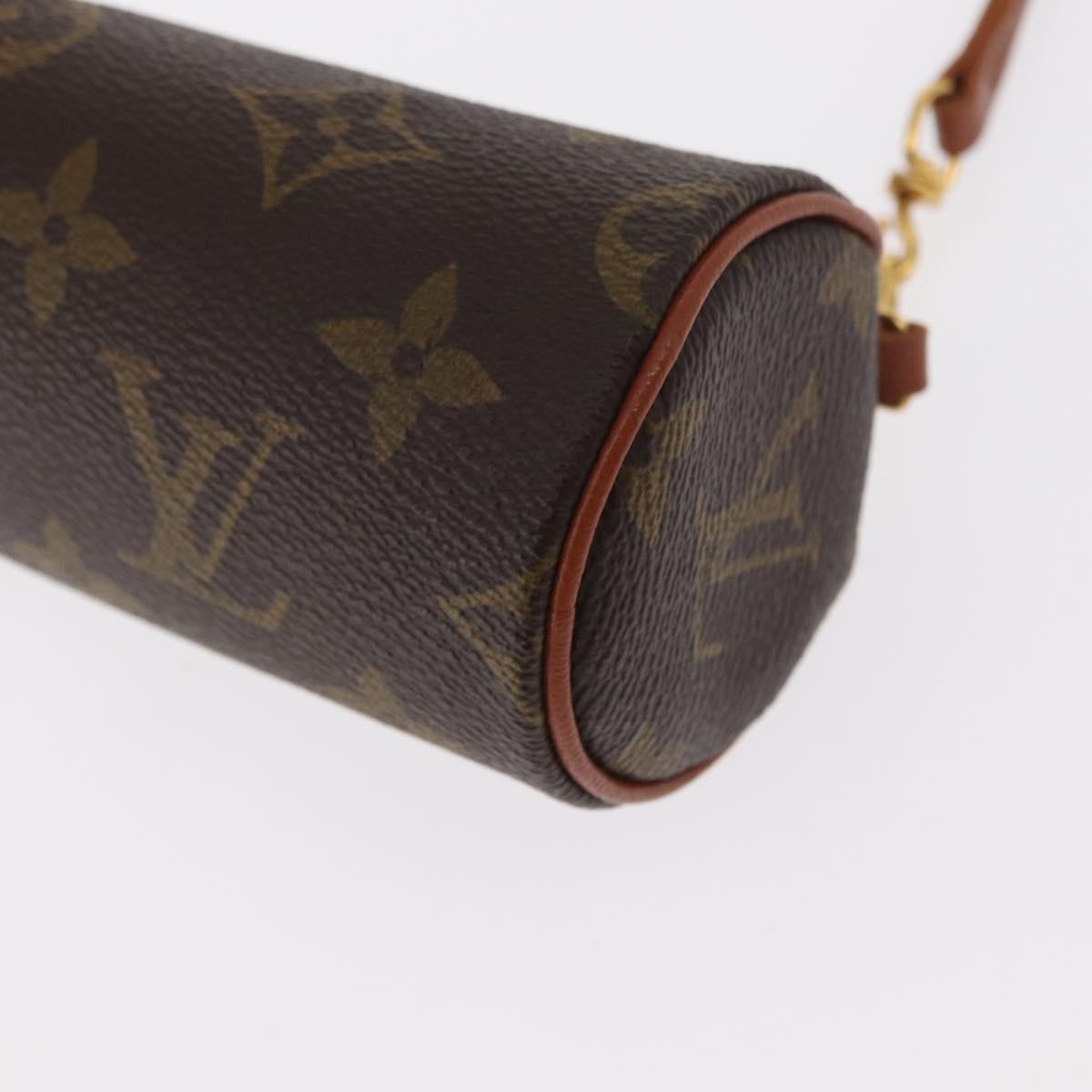 Louis Vuitton Papillon Pochette Monogram Canvas Brown Canvas Clutche & Pouche Bag