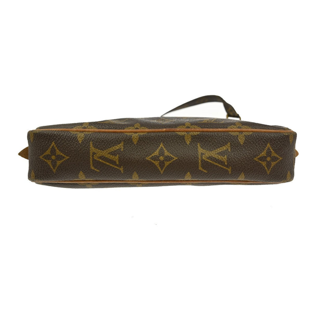 Louis Vuitton Pochette Marly Bandouliere Bag Monogram Canvas Brown Canvas Shoulder Bag