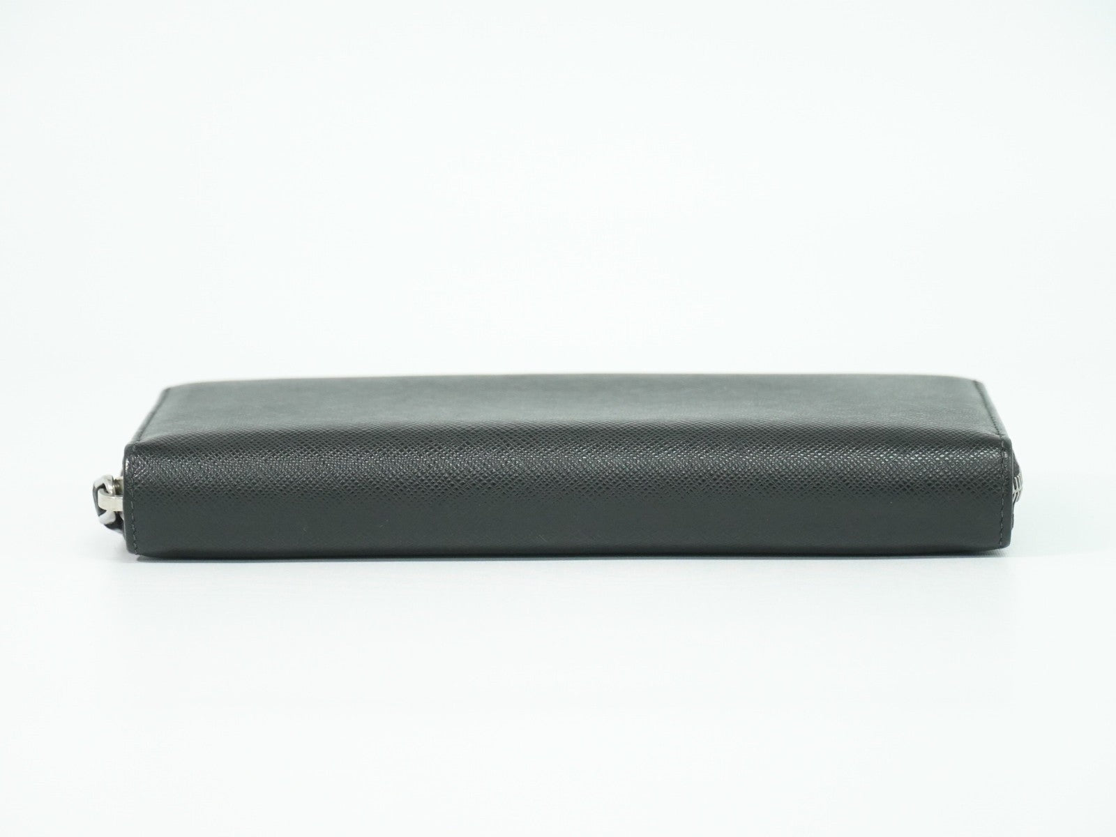 Prada Saffiano Wallet Leather Black Leather Wallets Accessory