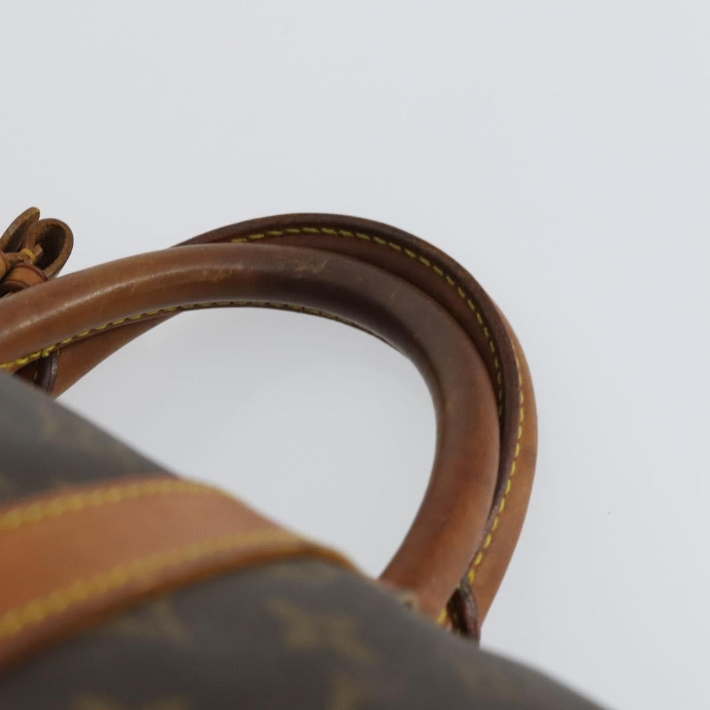 Louis Vuitton Keepall Bag Monogram Canvas Brown Canvas Travel Bag