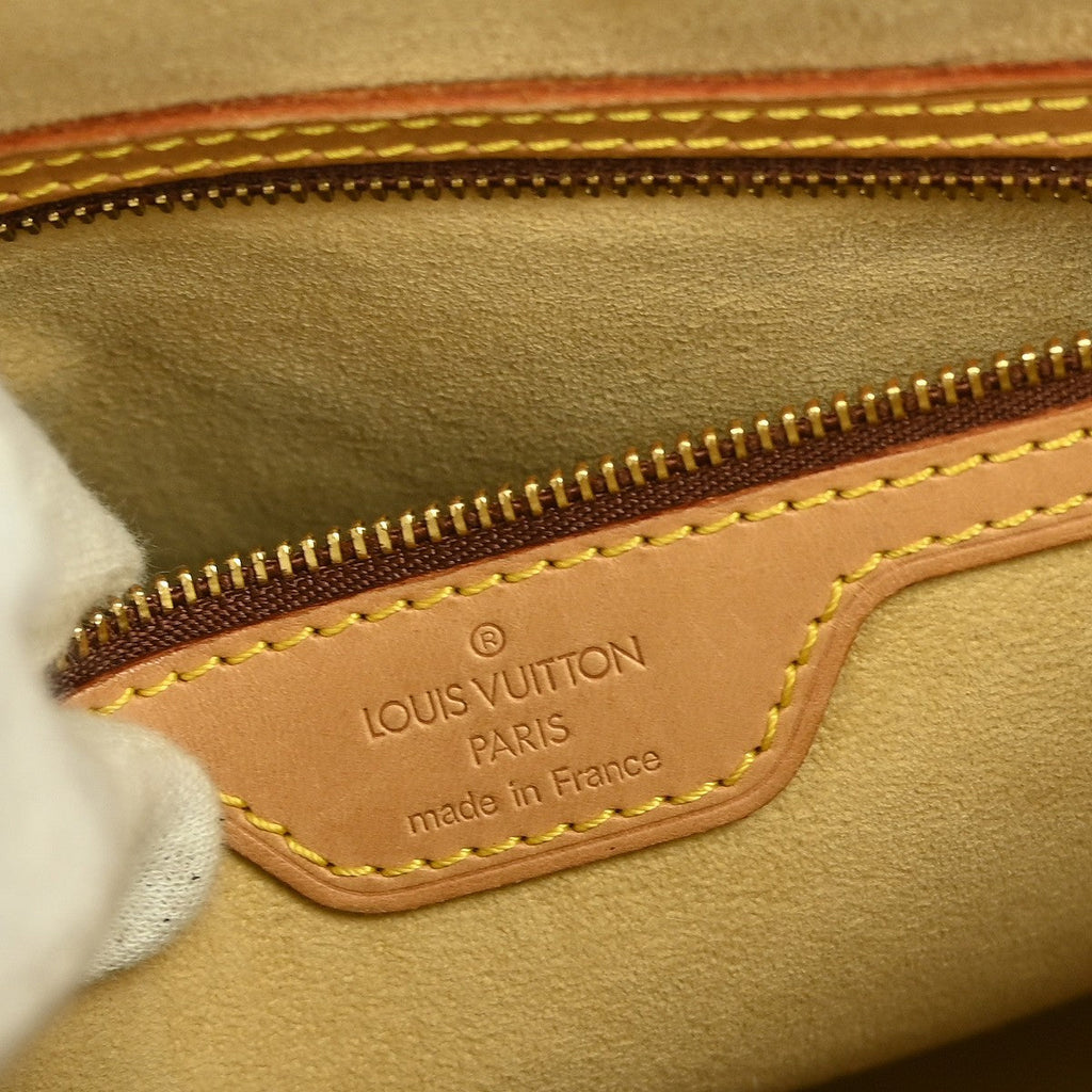 Louis Vuitton Monogram Looping Handbag Monogram Canvas Brown Canvas Shoulder Bag