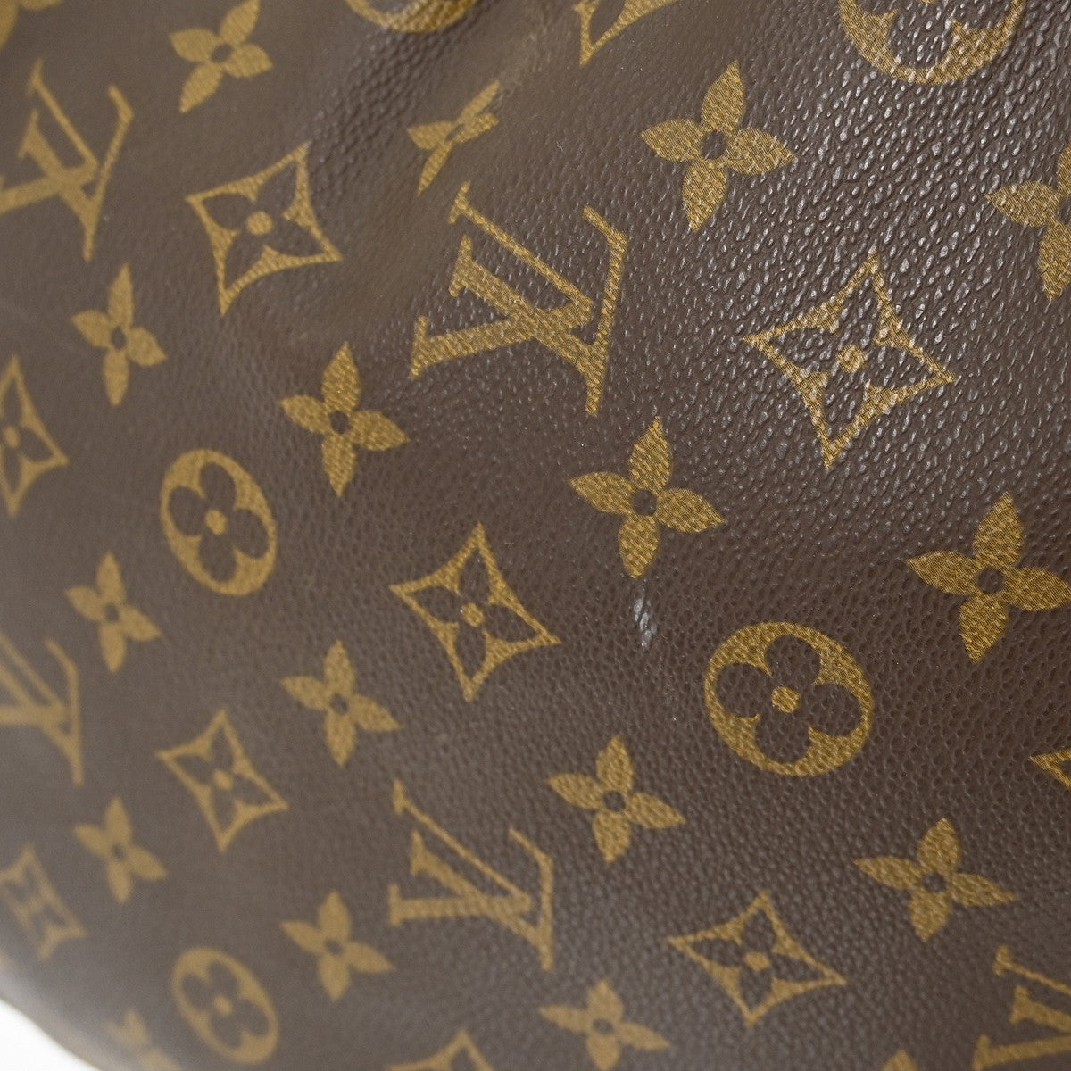 Louis Vuitton Keepall Bag Monogram Canvas Brown Canvas Travel Bag