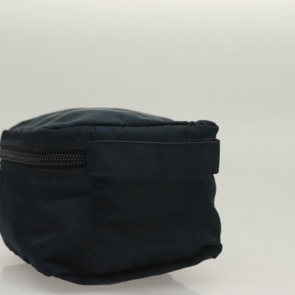 Prada Zip Around Toiletry Bag Tessuto Navy Nylon Clutche & Pouche Bag