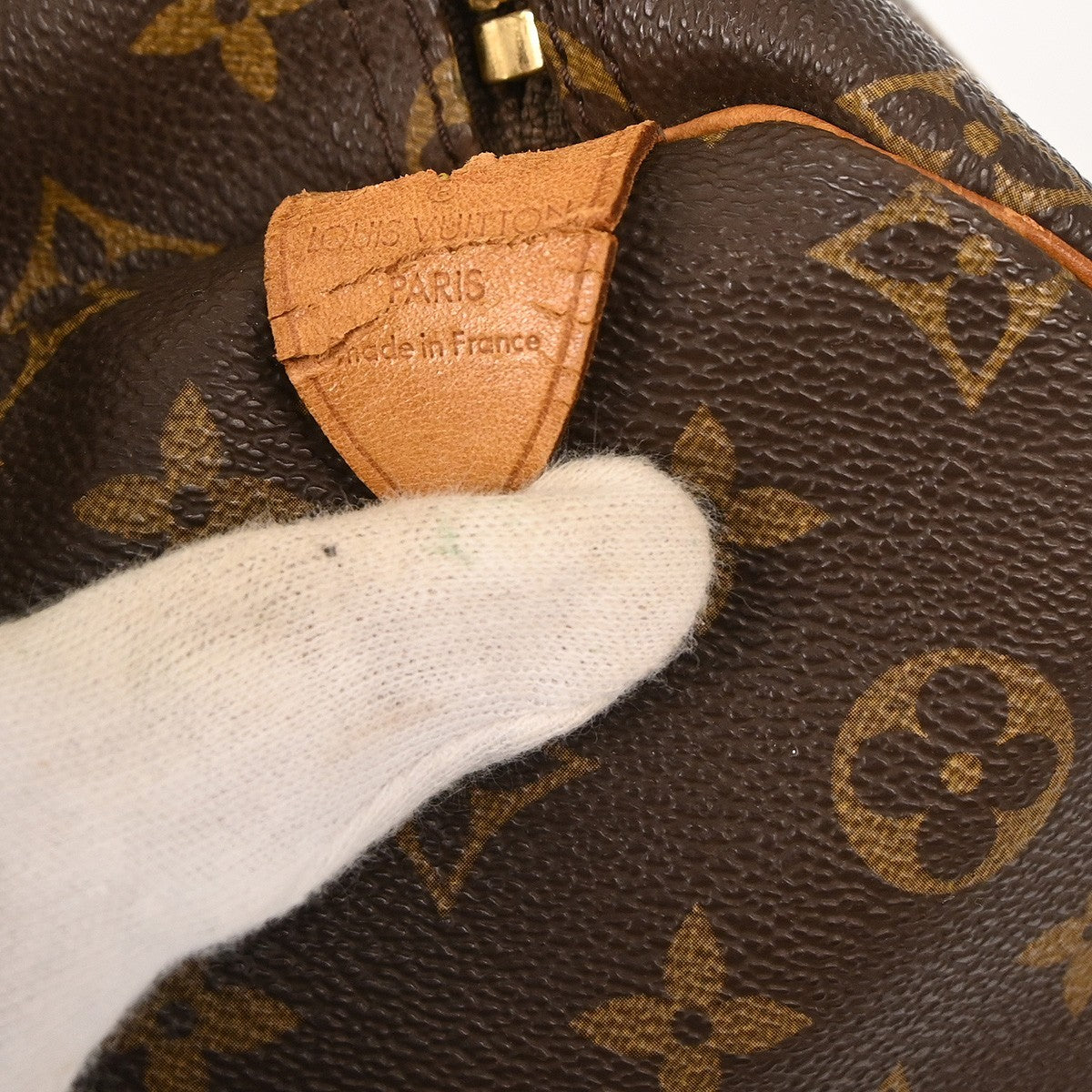 Louis Vuitton Keepall Bag Monogram Canvas Brown Canvas Travel Bag