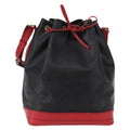 Louis Vuitton Bicolor Noe Handbag Epi Leather Black Leather Shoulder Bag