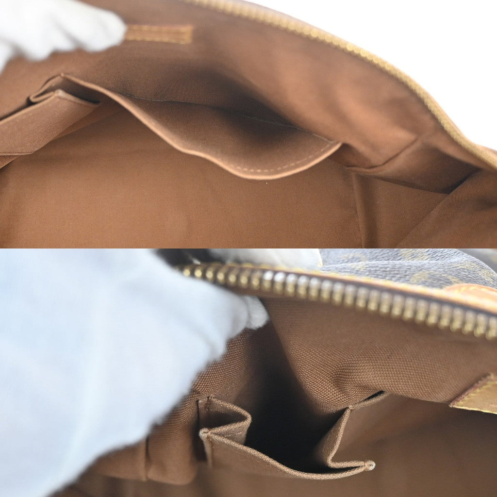 Louis Vuitton Tivoli Handbag Monogram Canvas Brown Canvas Shoulder Bag