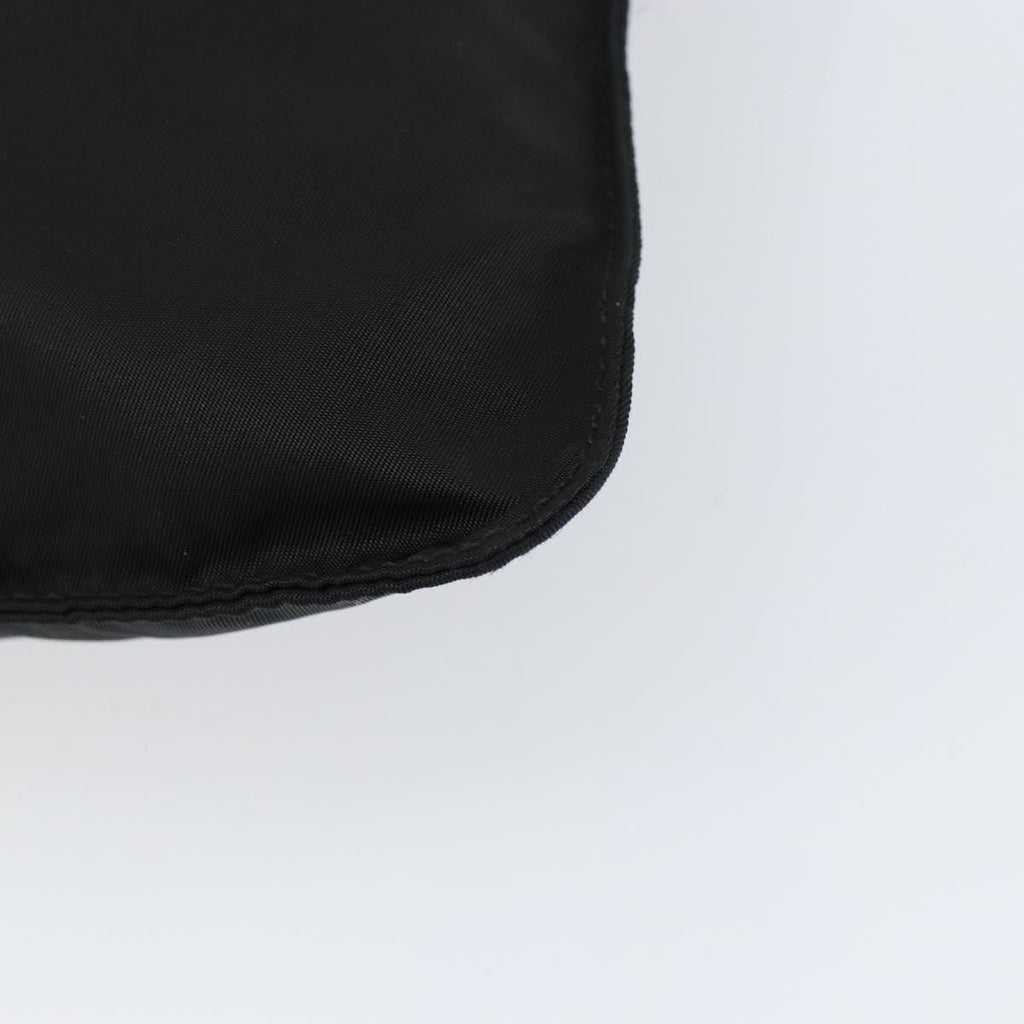 Prada Front Pocket Messenger Bag Tessuto Black Nylon Shoulder Bag Bag
