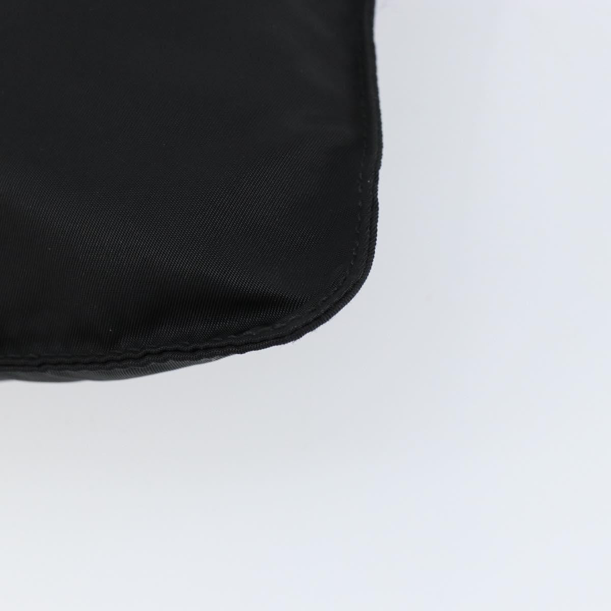 Prada Front Pocket Messenger Bag Tessuto Black Nylon Shoulder Bag Bag