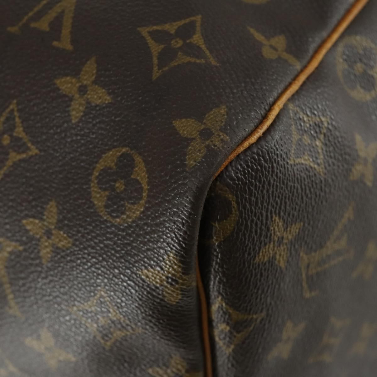 Louis Vuitton Keepall Bag Monogram Canvas Brown Canvas Travel Bag