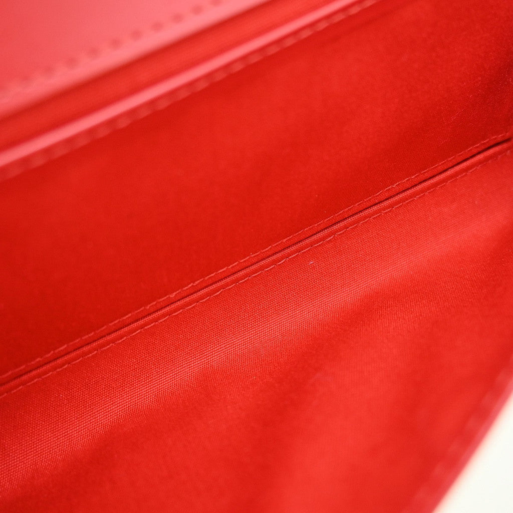 Louis Vuitton Honfleur Handbag Epi Leather Red Leather Shoulder Bag