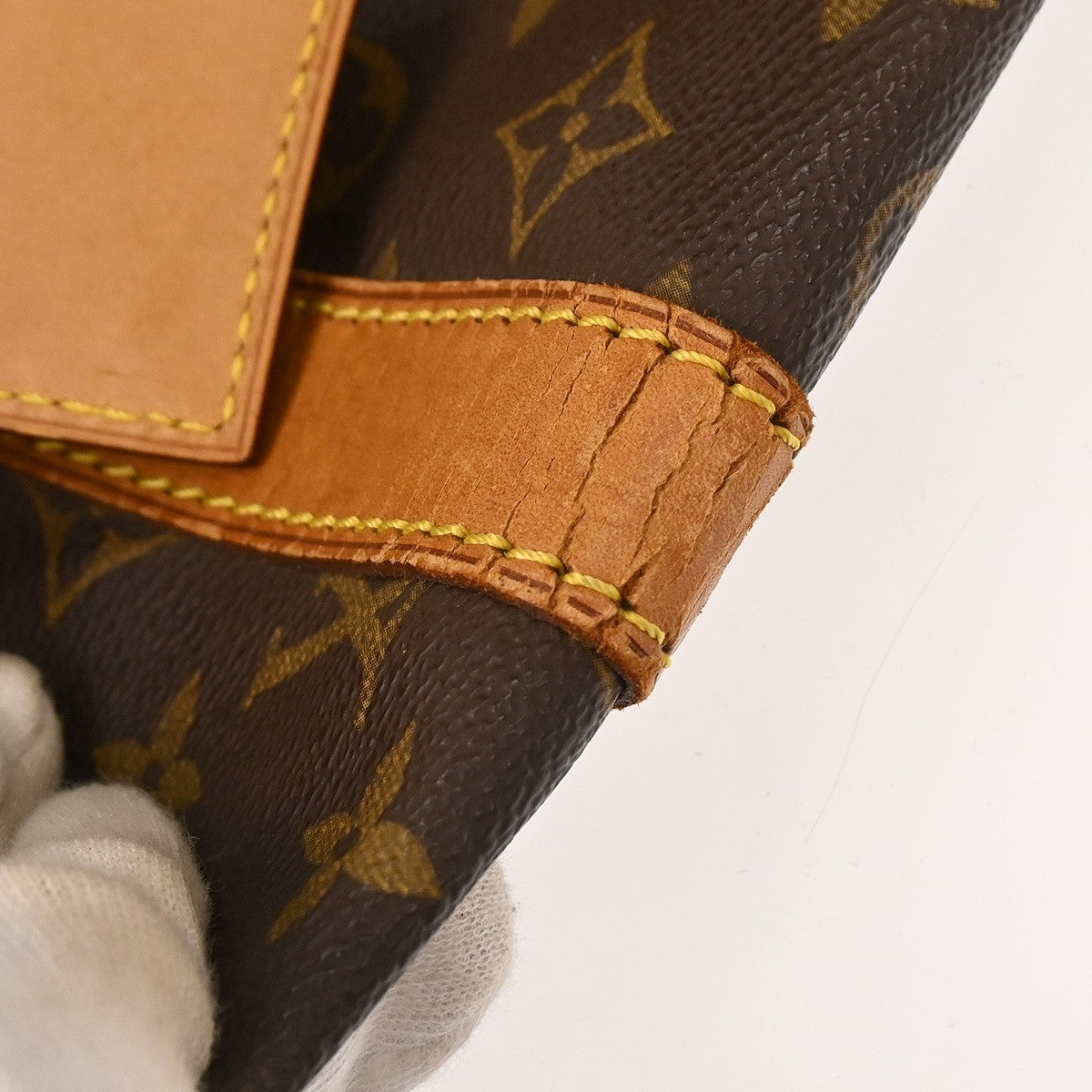 Louis Vuitton Keepall Bag Monogram Canvas Brown Canvas Travel Bag