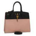 Louis Vuitton City Steamer Handbag Leather Pink Leather Bag