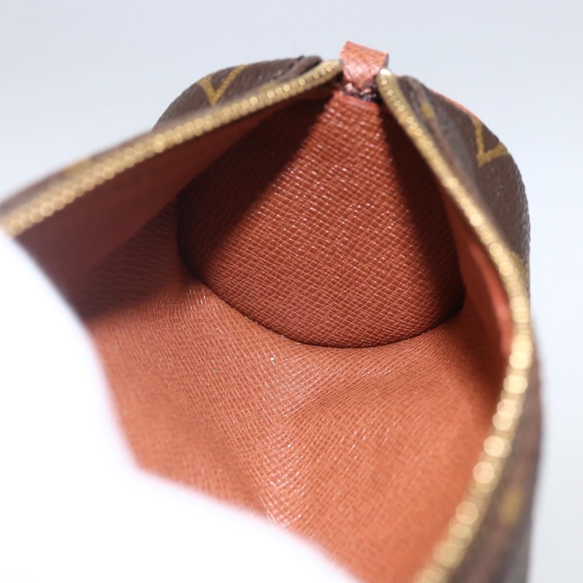 Louis Vuitton Papillon Pochette Monogram Canvas Brown Canvas Clutche & Pouche Bag