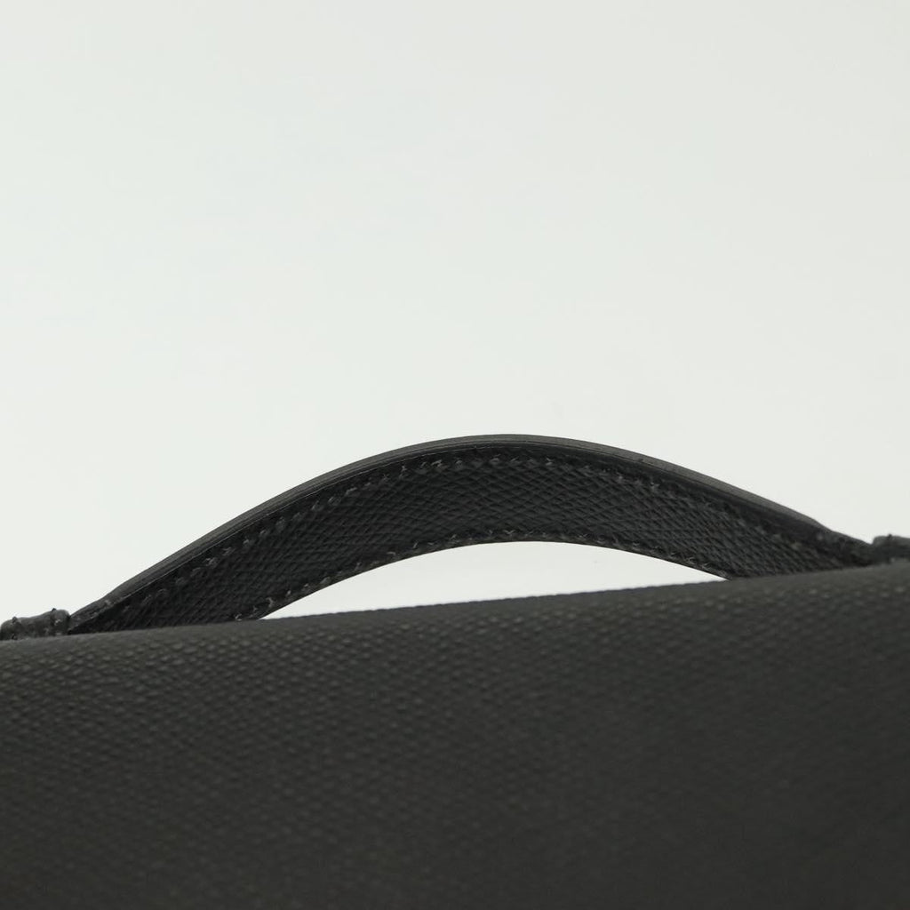 Celine Travel Organizer Leather Black Leather Clutche & Pouche Bag