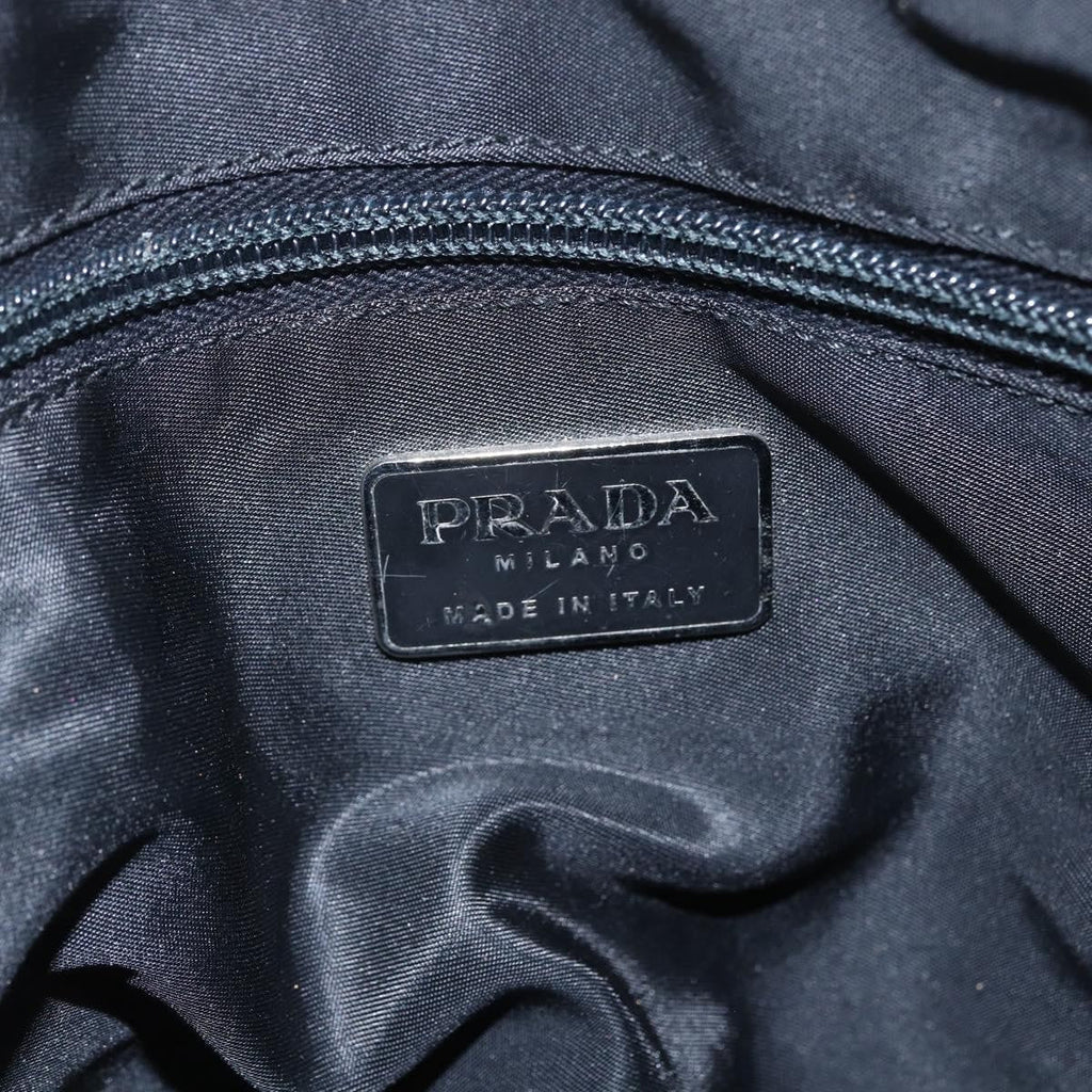 Prada Chain Shoulder Bag Tessuto Black Nylon Shoulder Bag Bag