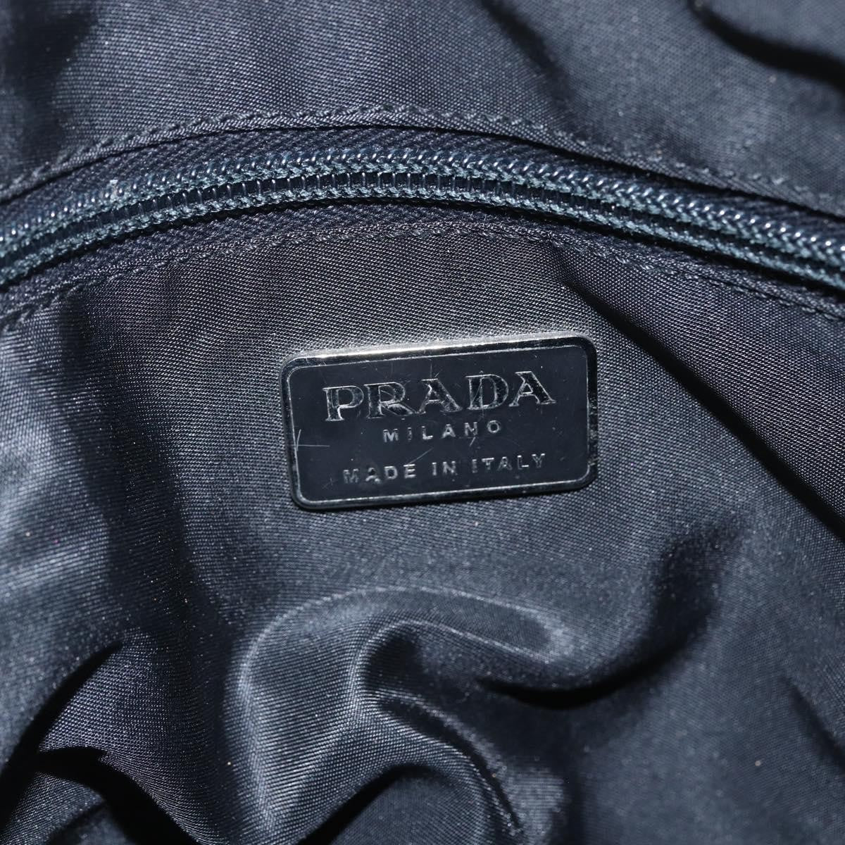 Prada Chain Shoulder Bag Tessuto Black Nylon Shoulder Bag Bag