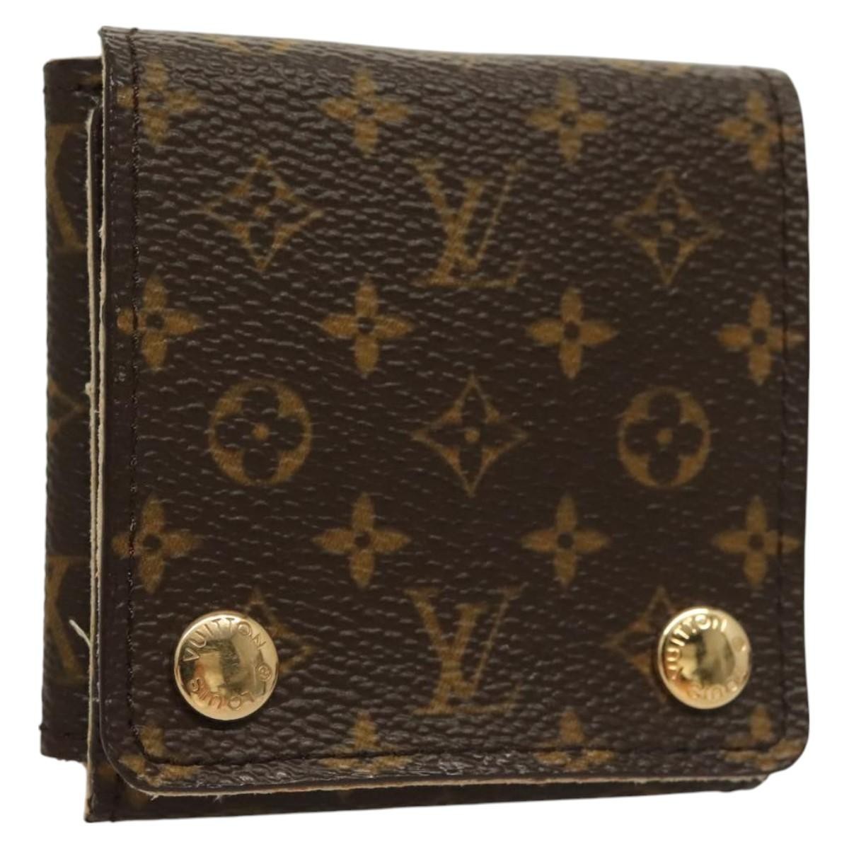 Louis Vuitton Boîte À Bijoux Monogram Canvas Brown Canvas Accessory