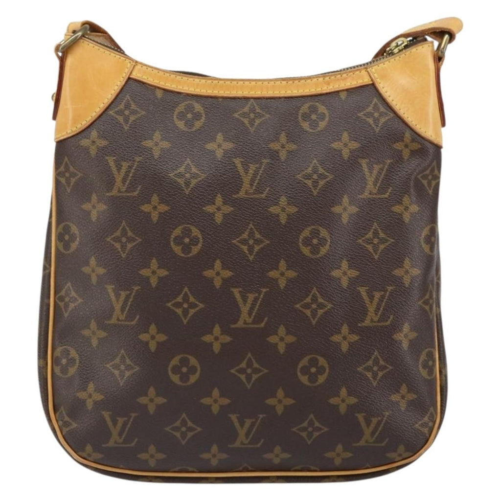 Louis Vuitton Odeon Handbag Monogram Canvas Brown Canvas Shoulder Bag