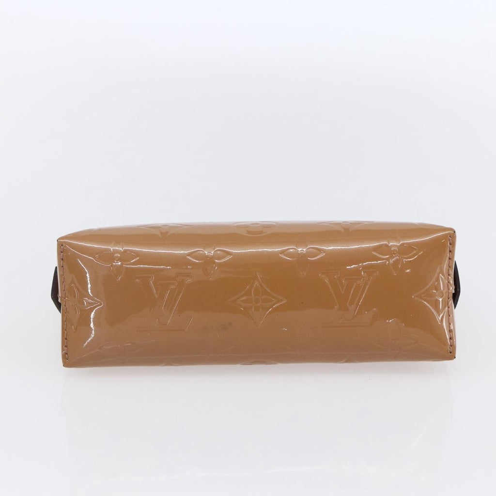 Louis Vuitton Cosmetic Pouch Monogram Vernis Brown Patent_Leather Clutche & Pouche Bag