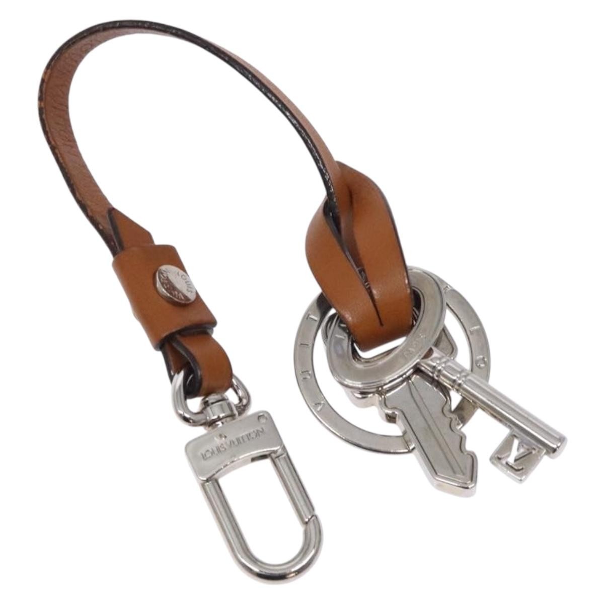 Louis Vuitton Key Chain Metal Silver Metal Charms And Keychains Accessory