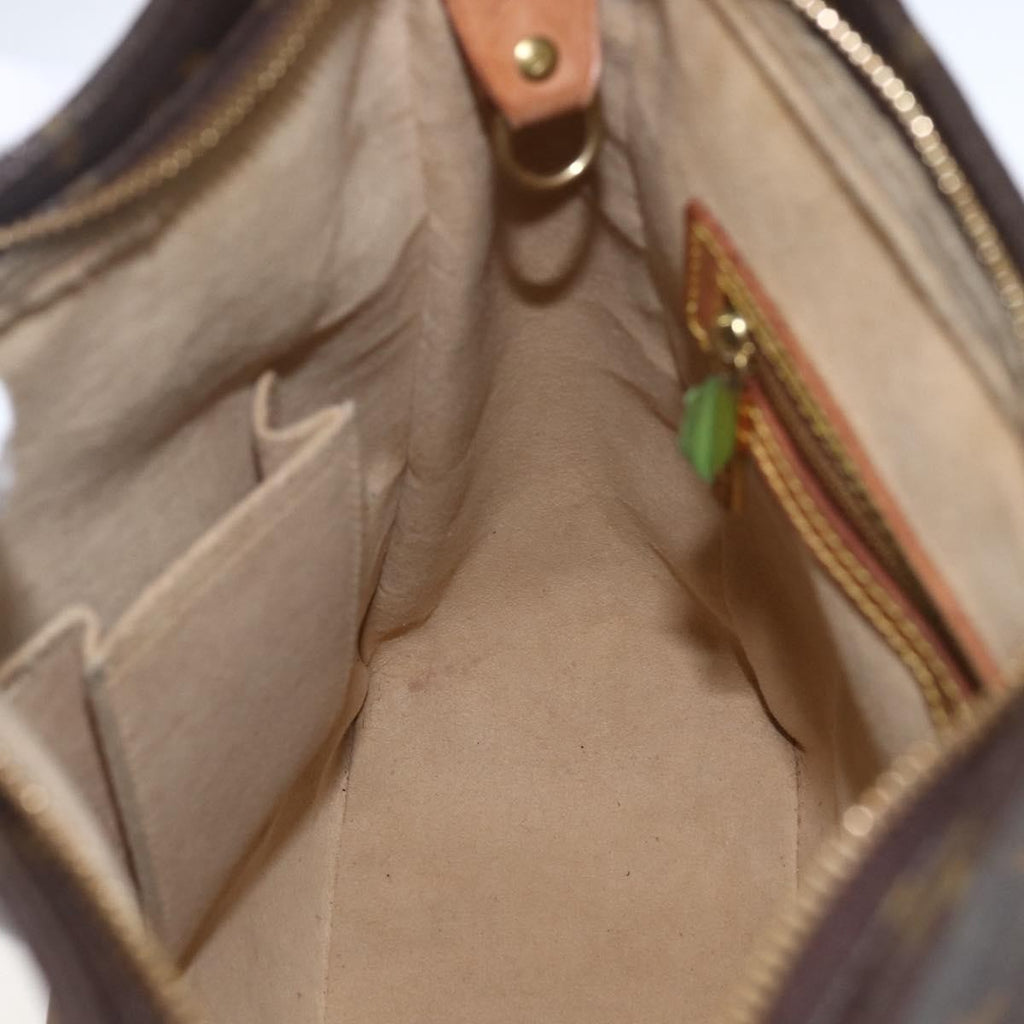 Louis Vuitton Monogram Looping Handbag Monogram Canvas Brown Canvas Shoulder Bag