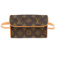Louis Vuitton Florentine Waist Bag Monogram Canvas Brown Canvas Clutche & Pouche Bag