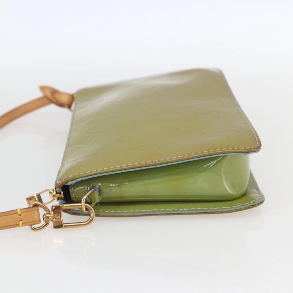 Louis Vuitton Lexington Pochette Monogram Vernis Blue Patent_Leather Clutche & Pouche Bag