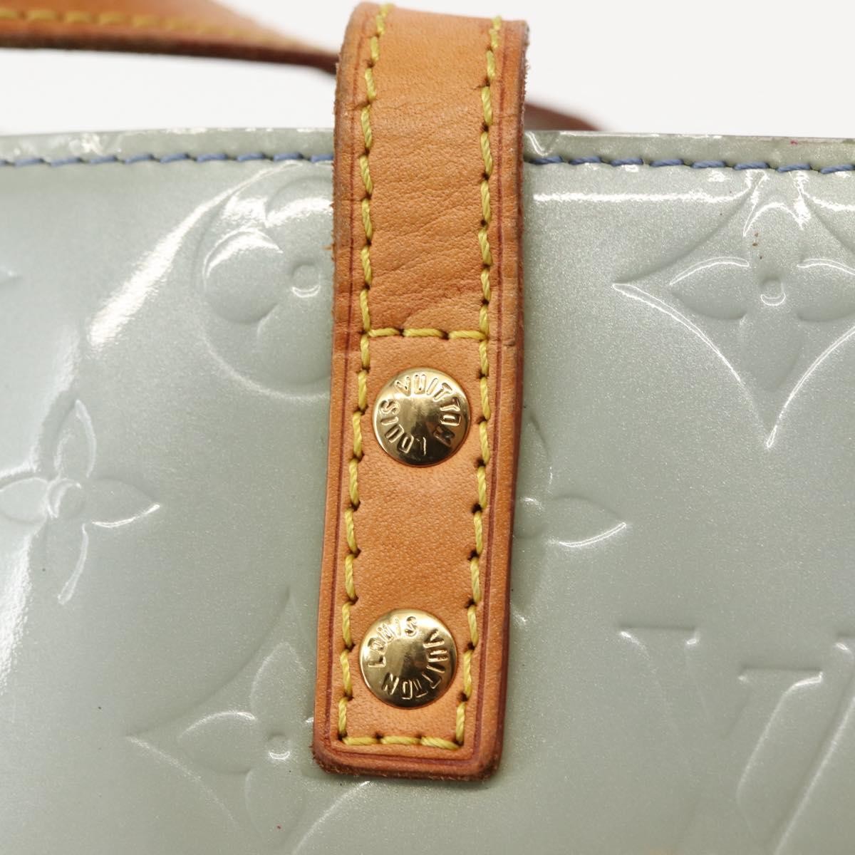 Louis Vuitton Reade Handbag Monogram Vernis Purple Patent_Leather Bag