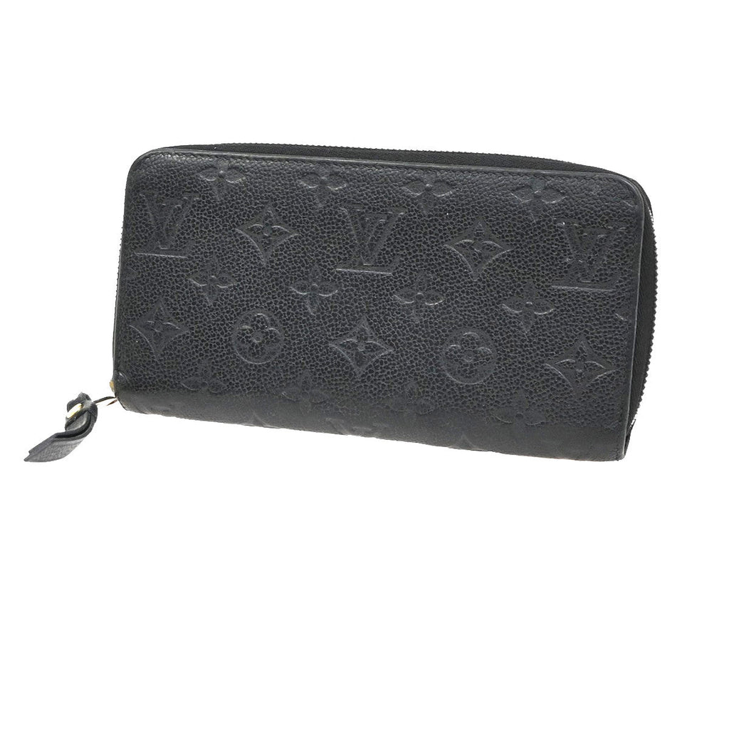 Louis Vuitton Portefeuille Zippy Monogramme Empreinte Monogramme Empreinte Black Leather Wallets Accessory