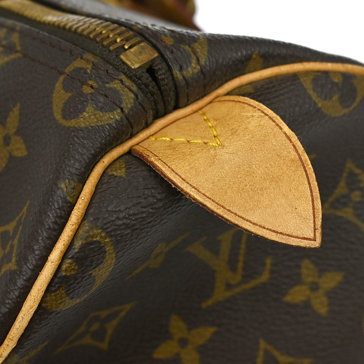 Louis Vuitton Keepall Bag Monogram Canvas Brown Canvas Travel Bag