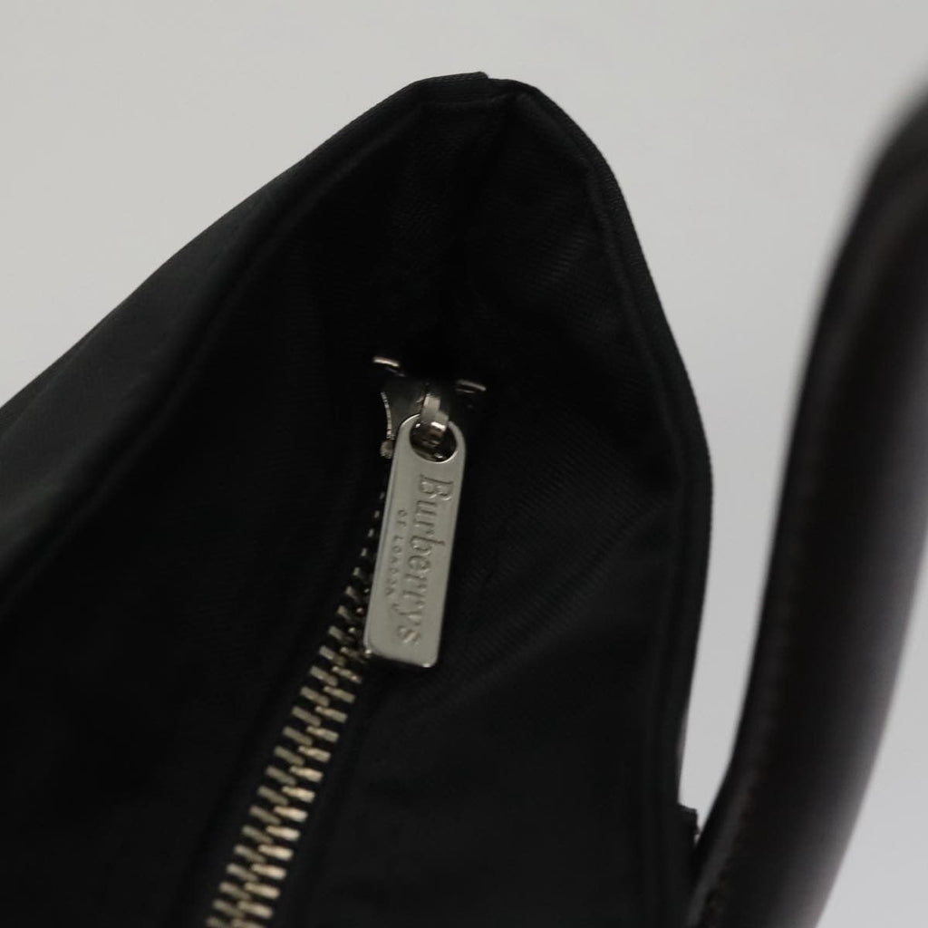 Burberry Blue Label Tote Bag Nylon Black Nylon Tote Bag