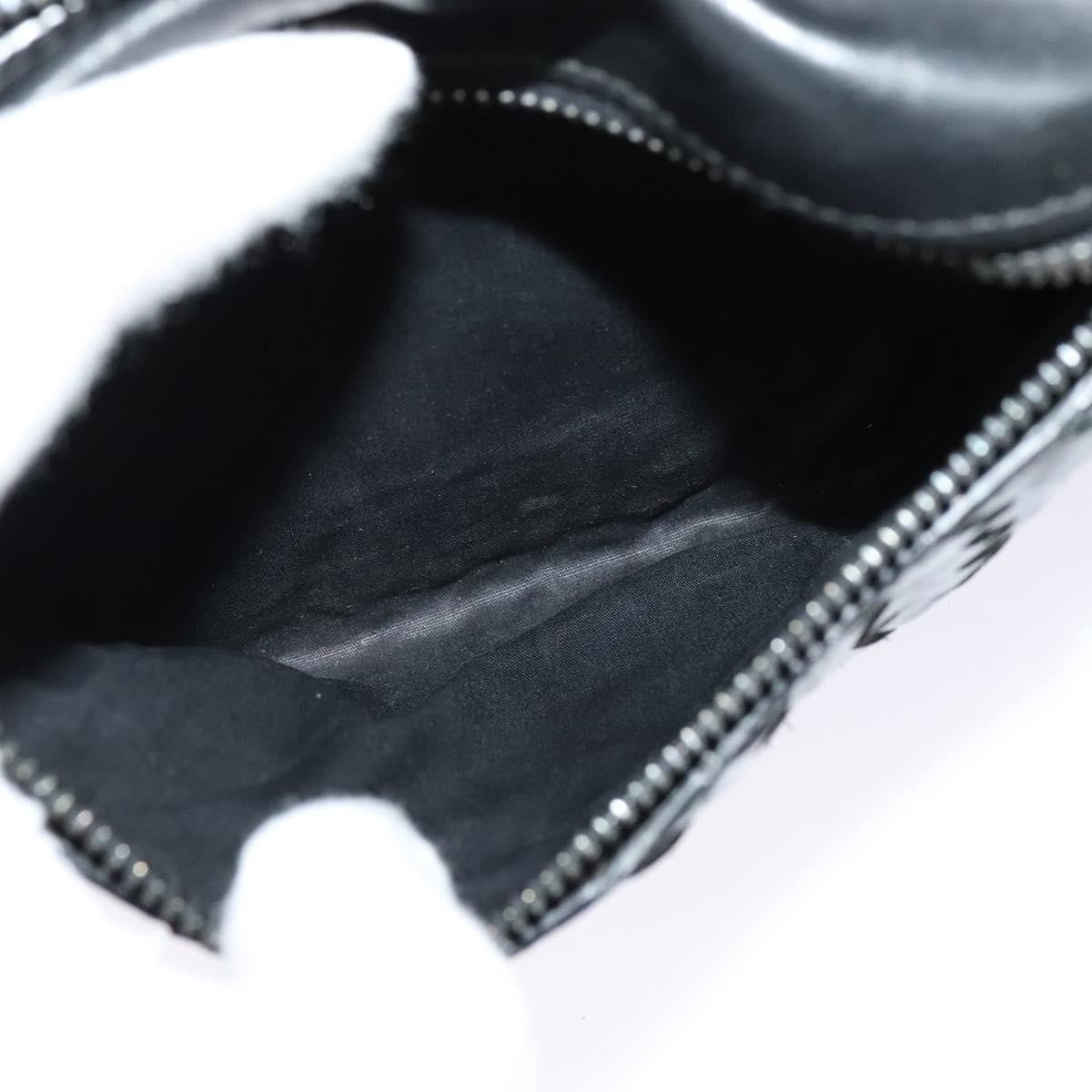 Bottega Veneta Utility Waist Bag Leather With Intrecciato Black Leather Shoulder Bag Bag