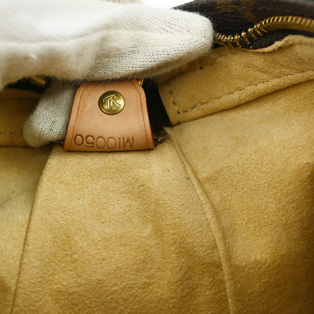 Louis Vuitton Monogram Looping Handbag Monogram Canvas Brown Canvas Shoulder Bag
