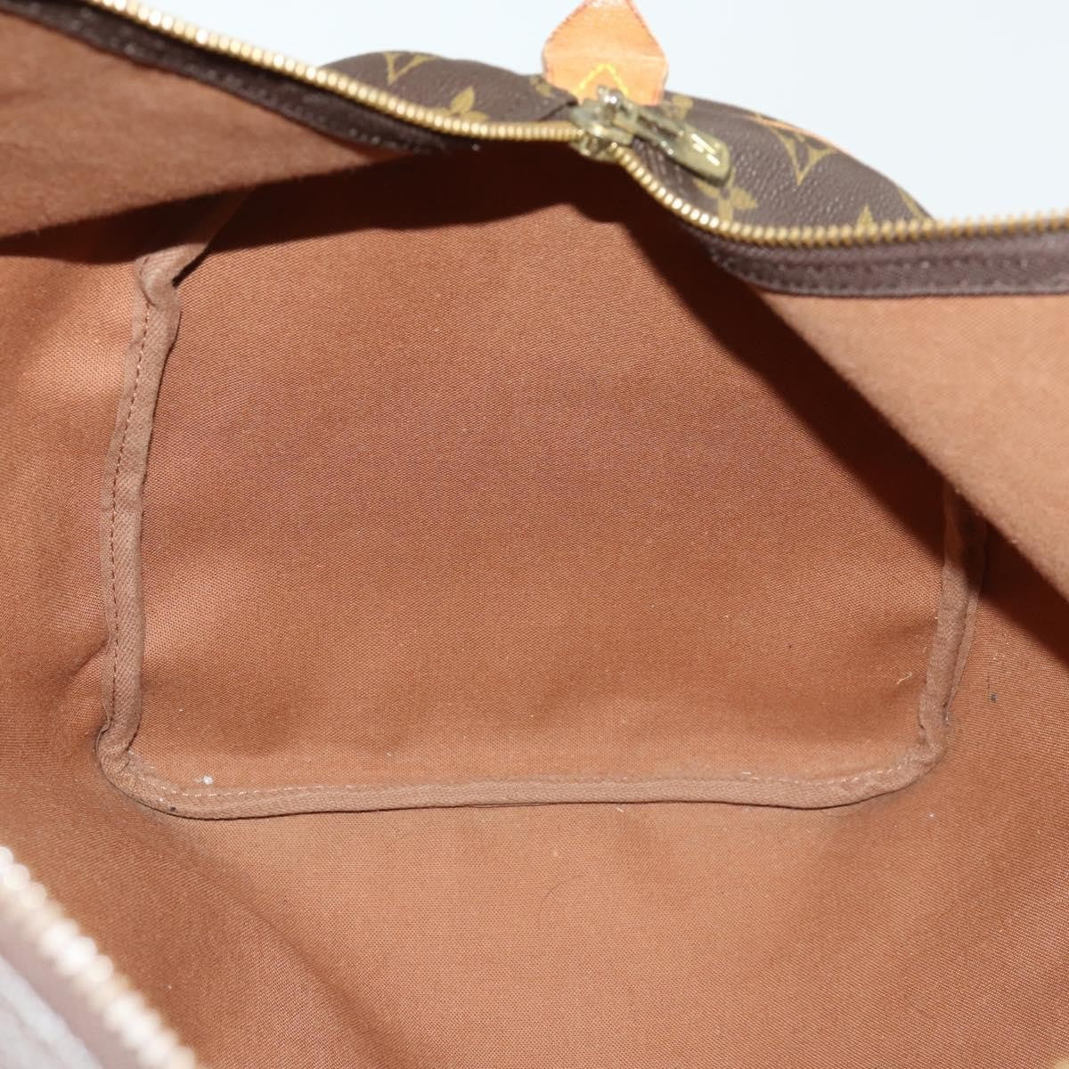 Louis Vuitton Keepall Bag Monogram Canvas Brown Canvas Travel Bag