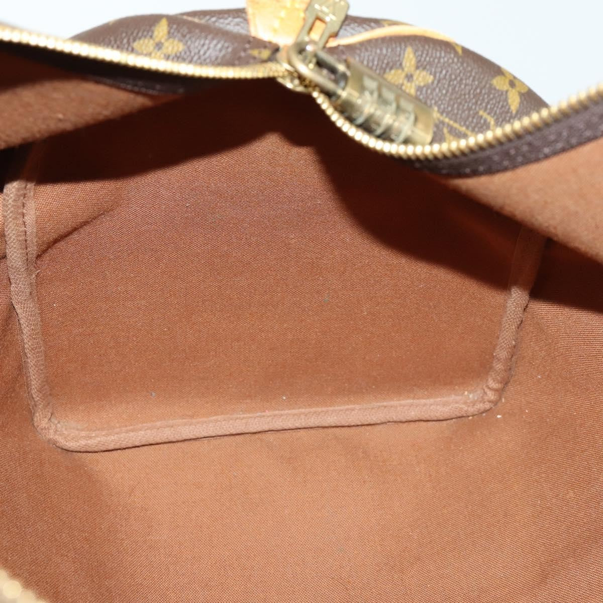 Louis Vuitton Keepall Bag Monogram Canvas Brown Canvas Travel Bag