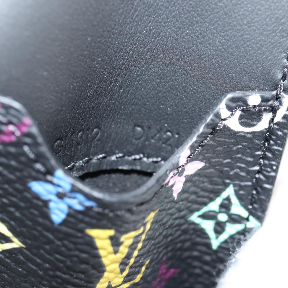 Louis Vuitton Etui À Stylo Canvas Black Canvas Clutche & Pouche Bag
