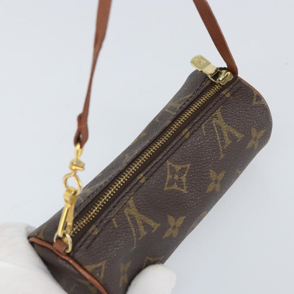 Louis Vuitton Papillon Pochette Monogram Canvas Brown Canvas Clutche & Pouche Bag