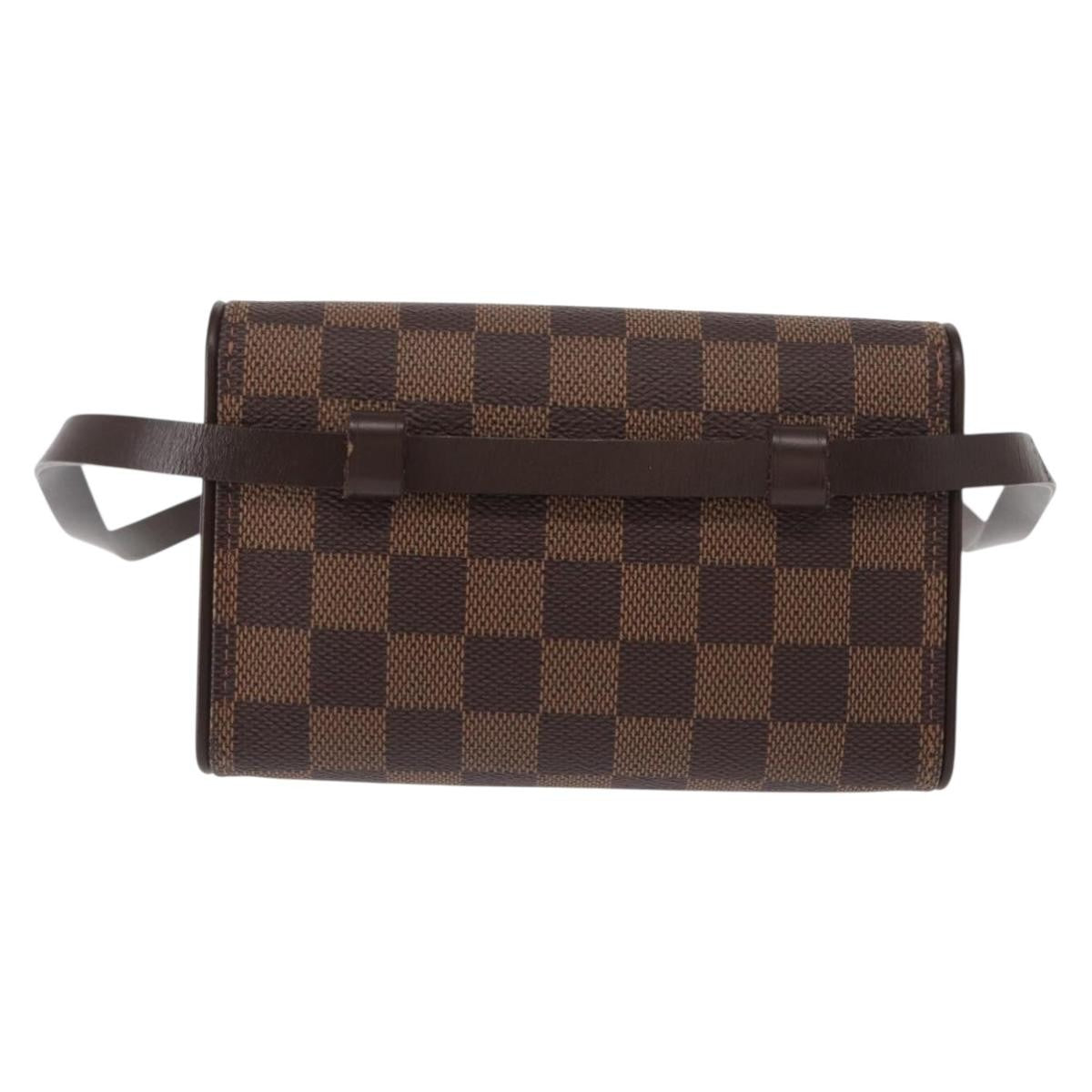 Louis Vuitton Florentine Waist Bag Monogram Canvas Brown Canvas Clutche & Pouche Bag