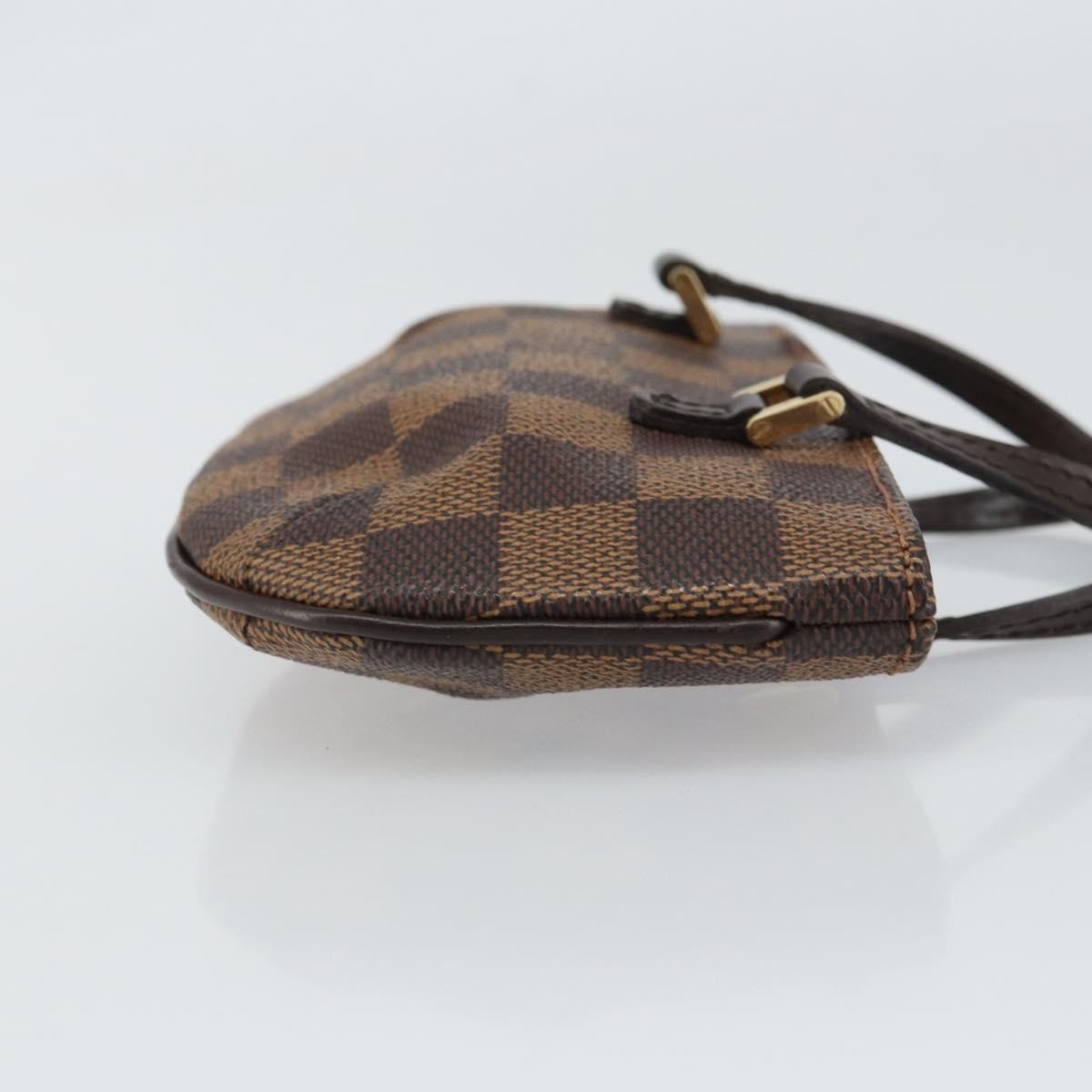 Louis Vuitton Manosque Pochette Damier Brown Canvas Clutche & Pouche Bag