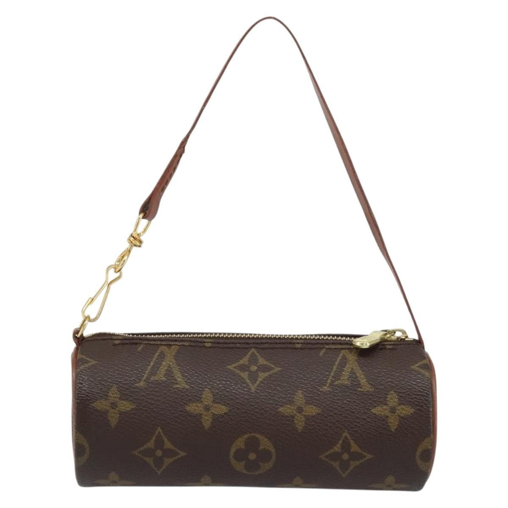 Louis Vuitton Papillon Pochette Monogram Canvas Brown Canvas Clutche & Pouche Bag