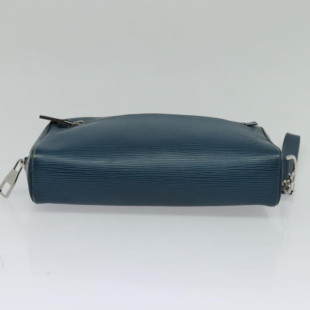 Louis Vuitton Neo Hoche Clutch Epi Leather Blue Leather Clutche & Pouche Bag