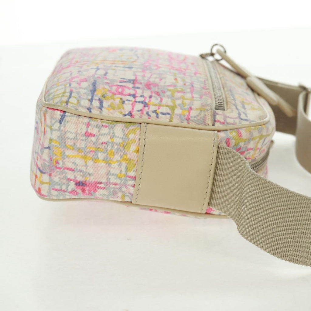 Chanel Vintage Clover Camera Bag Printed Canvas Multicolour Canvas Shoulder Bag Bag