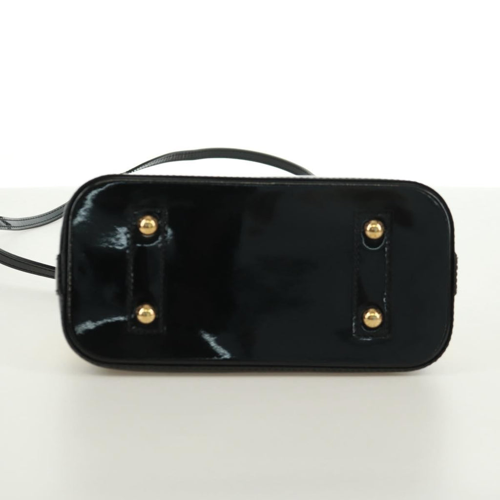 Louis Vuitton Alma Handbag Limited Edition Stickers Monogram Vernis Multicolour Patent_Leather Handbag