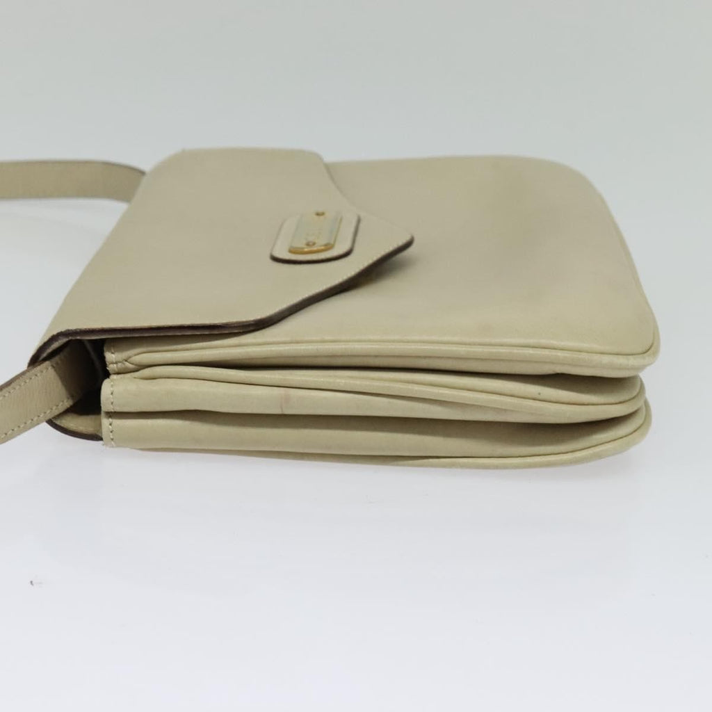 Celine Shoulder Bag Leather Beige Leather Shoulder Bag Bag