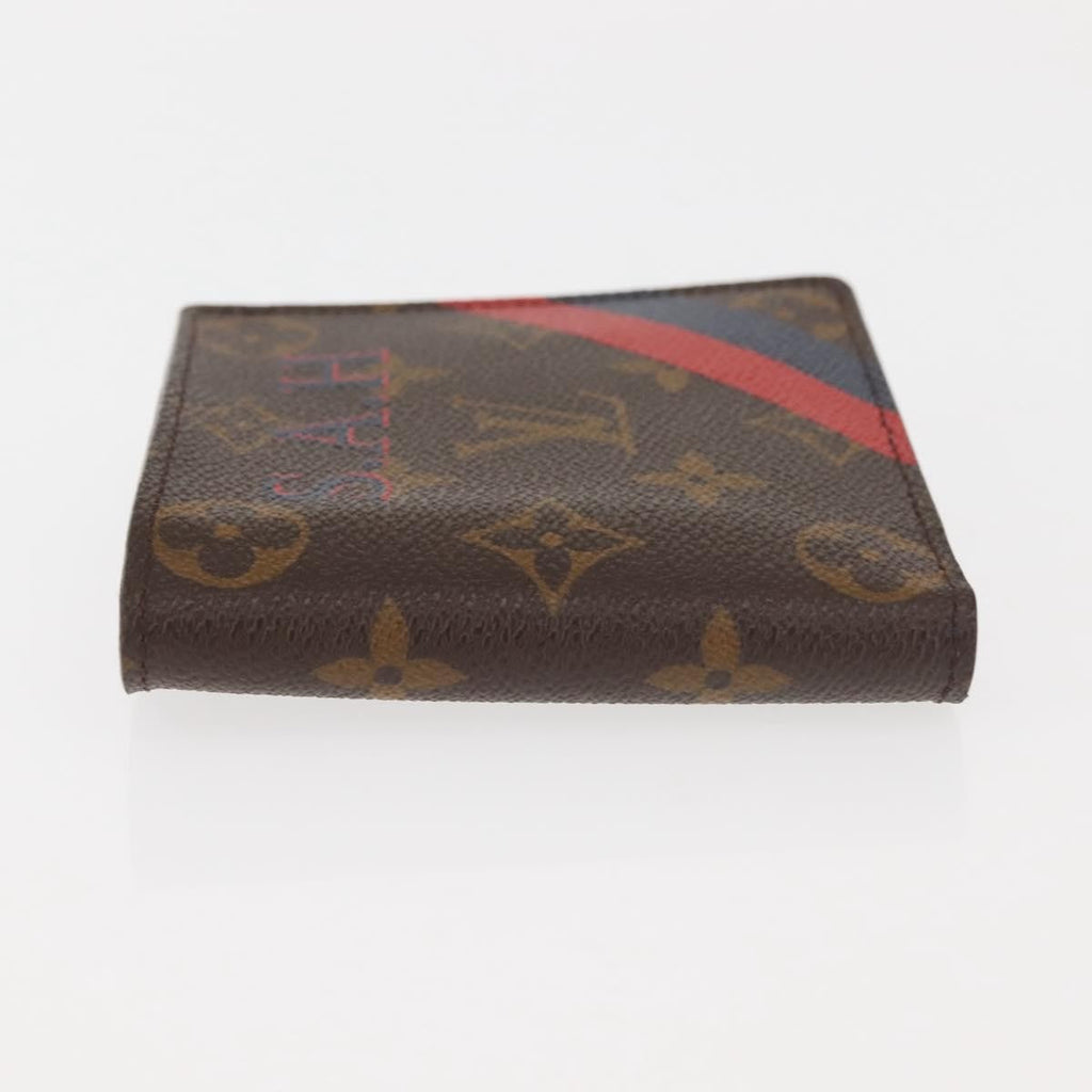 Louis Vuitton Marco Wallet Nm Monogram Canvas Brown Canvas Wallets Accessory